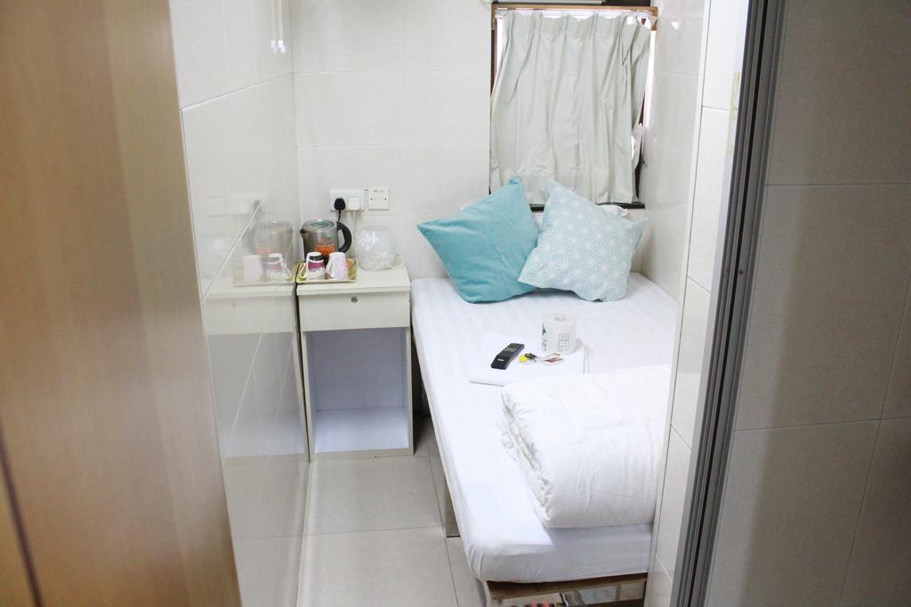 ユニーク ホステル 香港 部屋 写真